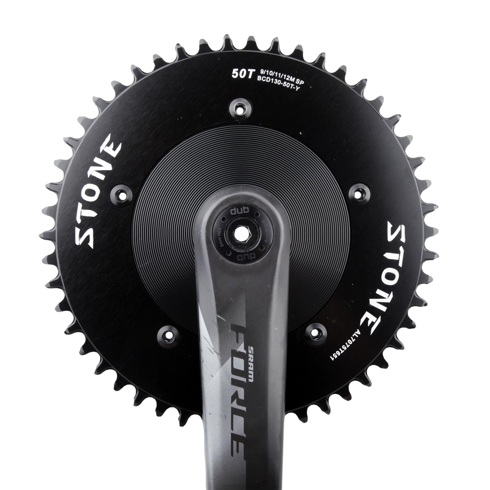 SRAM FORCE ＋STONE チェーンリング　スパイダー　クランクセット ストーンチェーンリング 3 ピンスパイダーアダプター