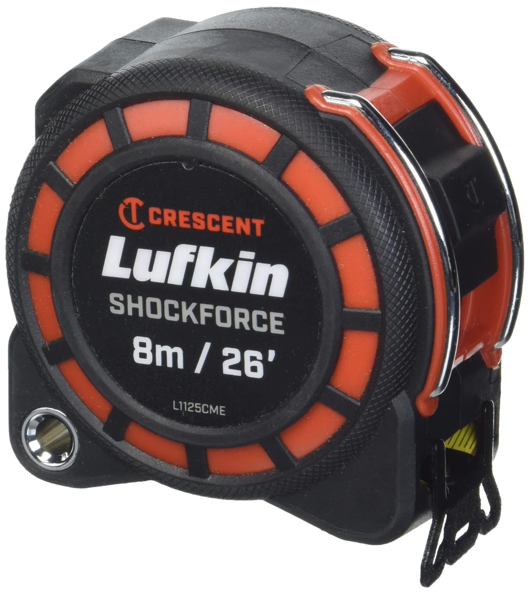 Crescent Lufkin 1-3/16" x 8m/26' Shockforce G1 Dual Sided Tape Measure - L1125CME