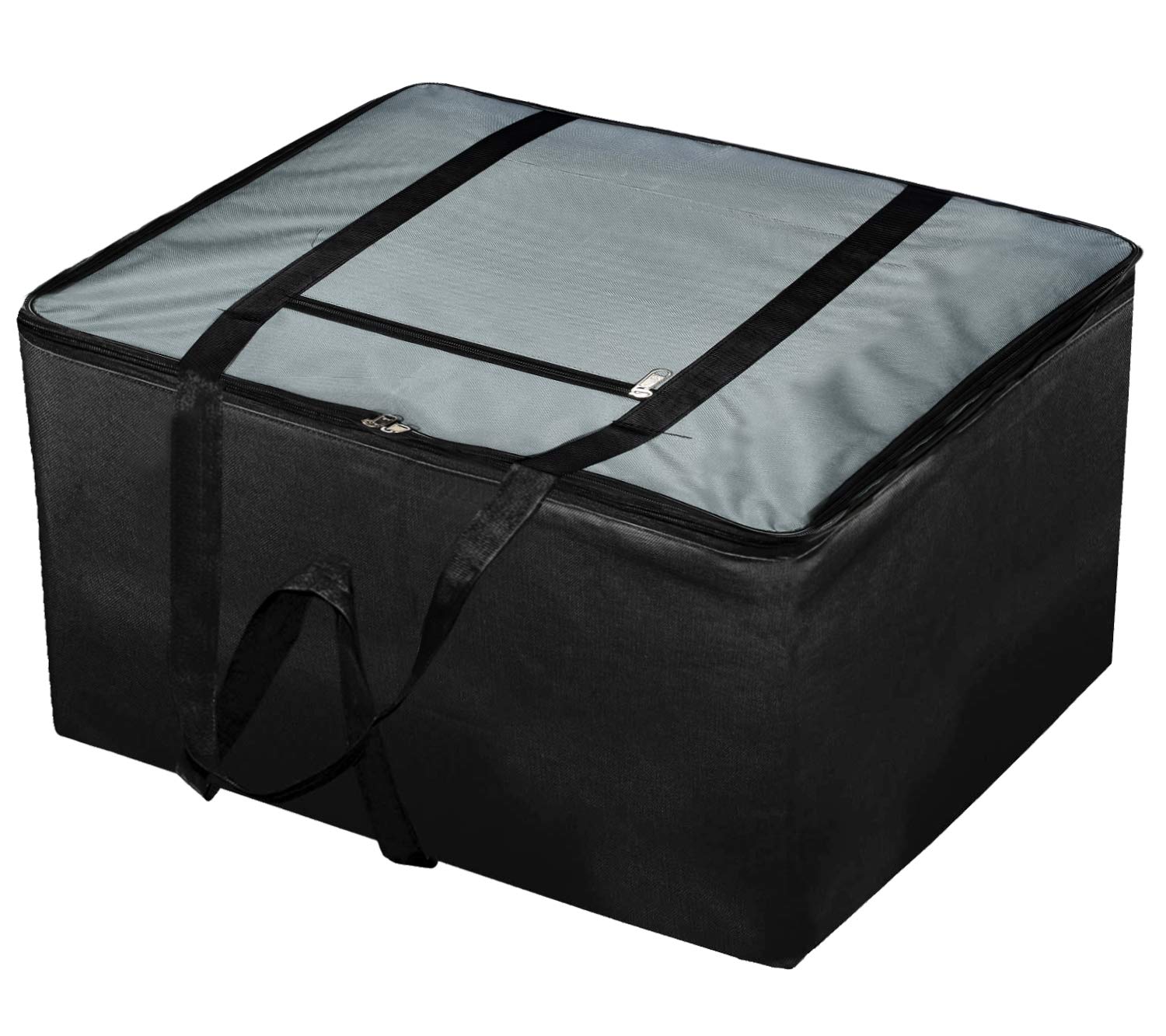 Kuber Industries Small Size Foldable Travel Duffle Bag, Underbed Storage Bag(Grey & Black) (F_26_KUBMART016761)-picture-24