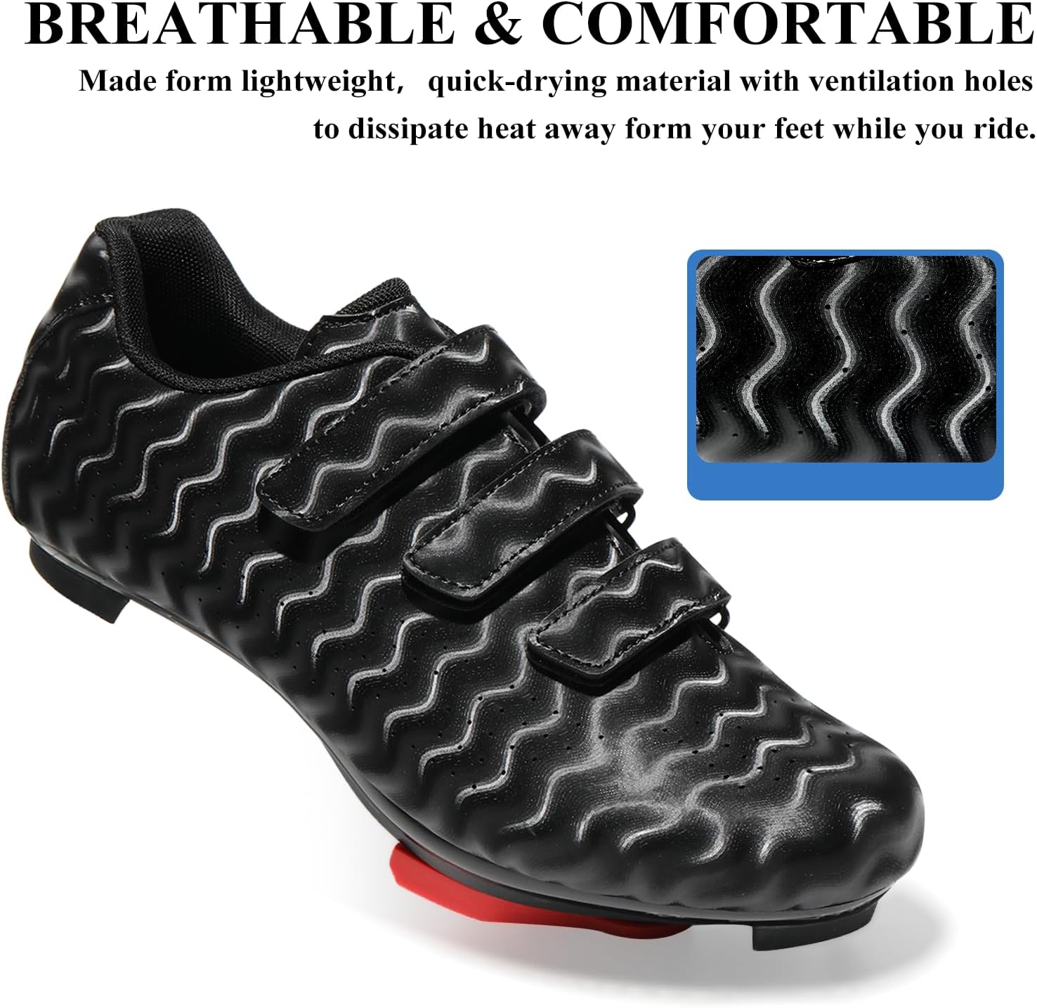 Women & Men Cycling Shoes Compatible with Peloton Bike Indoor Road Riding Biking Bike Shoes with Delta Cleats Included