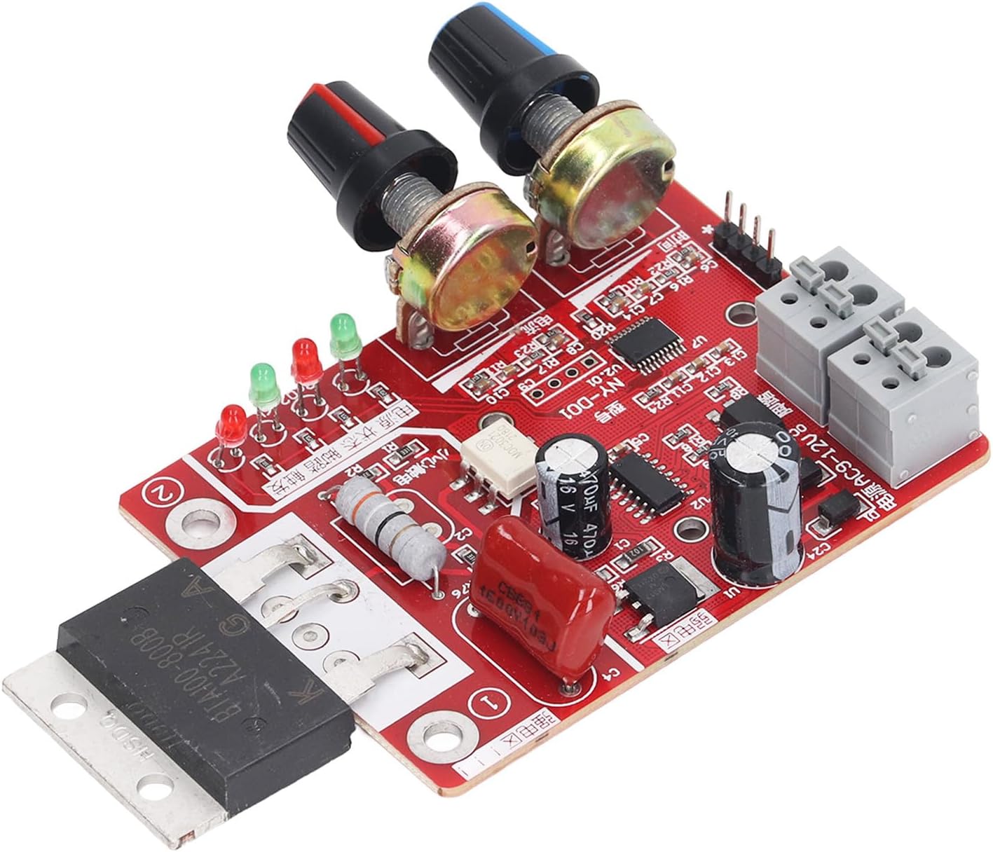 Spot Welder Control Board Digital Spot Welding DIY Controller Board 100A