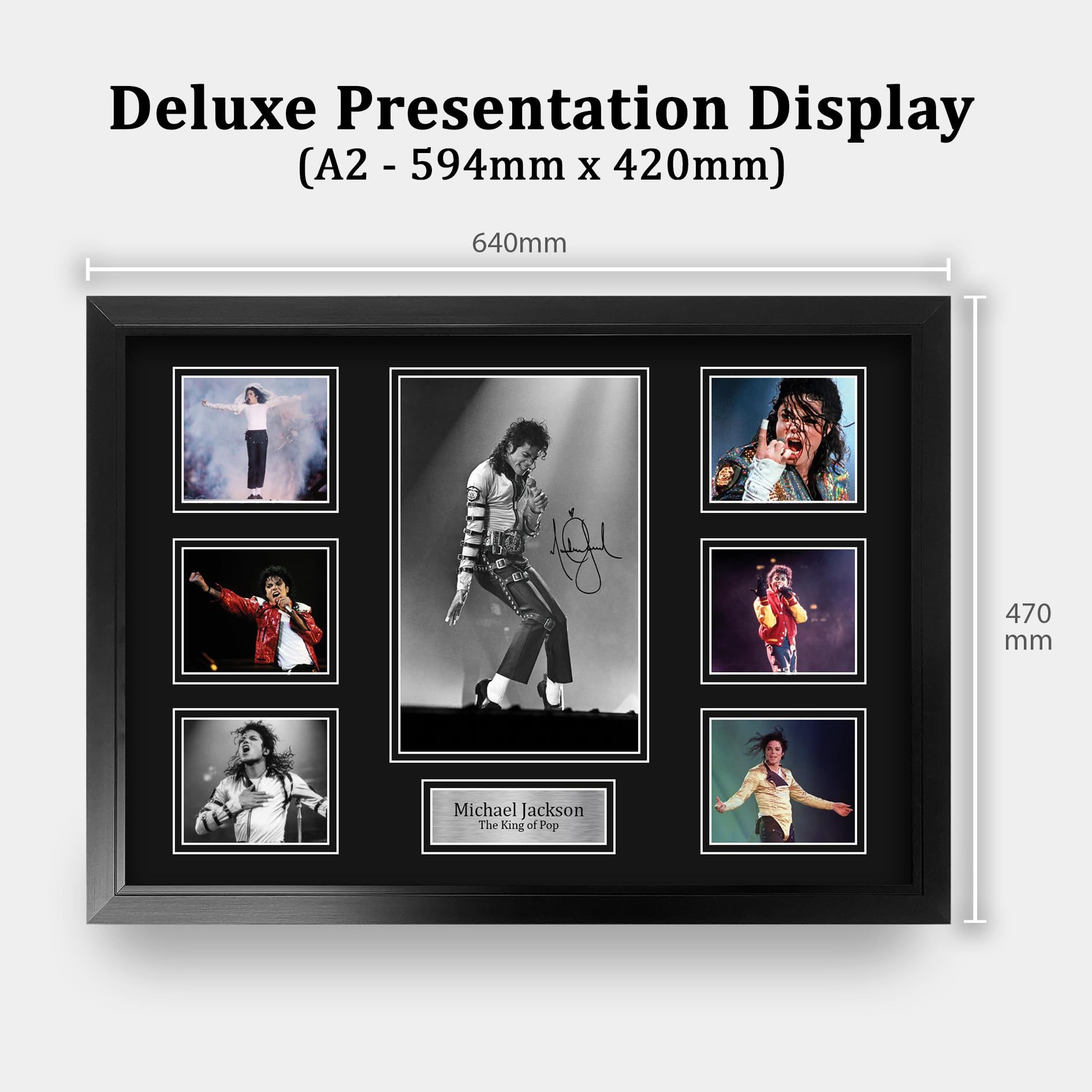 HWC Trading FR A2 Michael Jackson Gifts Printed Signed Autograph