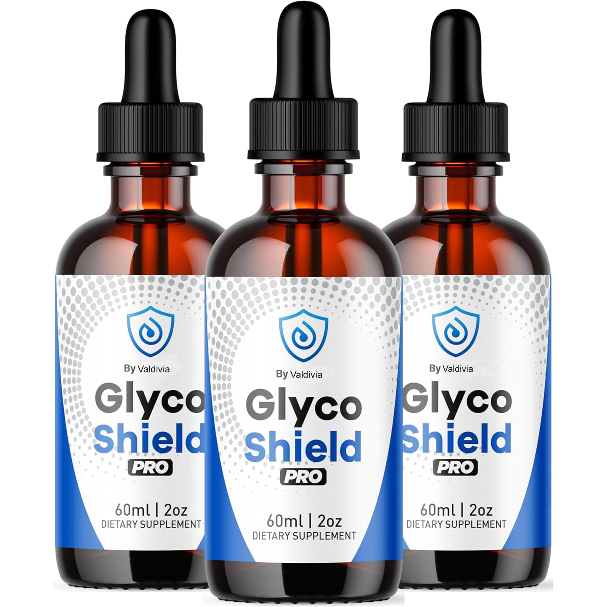 Valdivia Glyco Shield Drops – Daily Liquid Supplement - 2 oz (3 Pack)