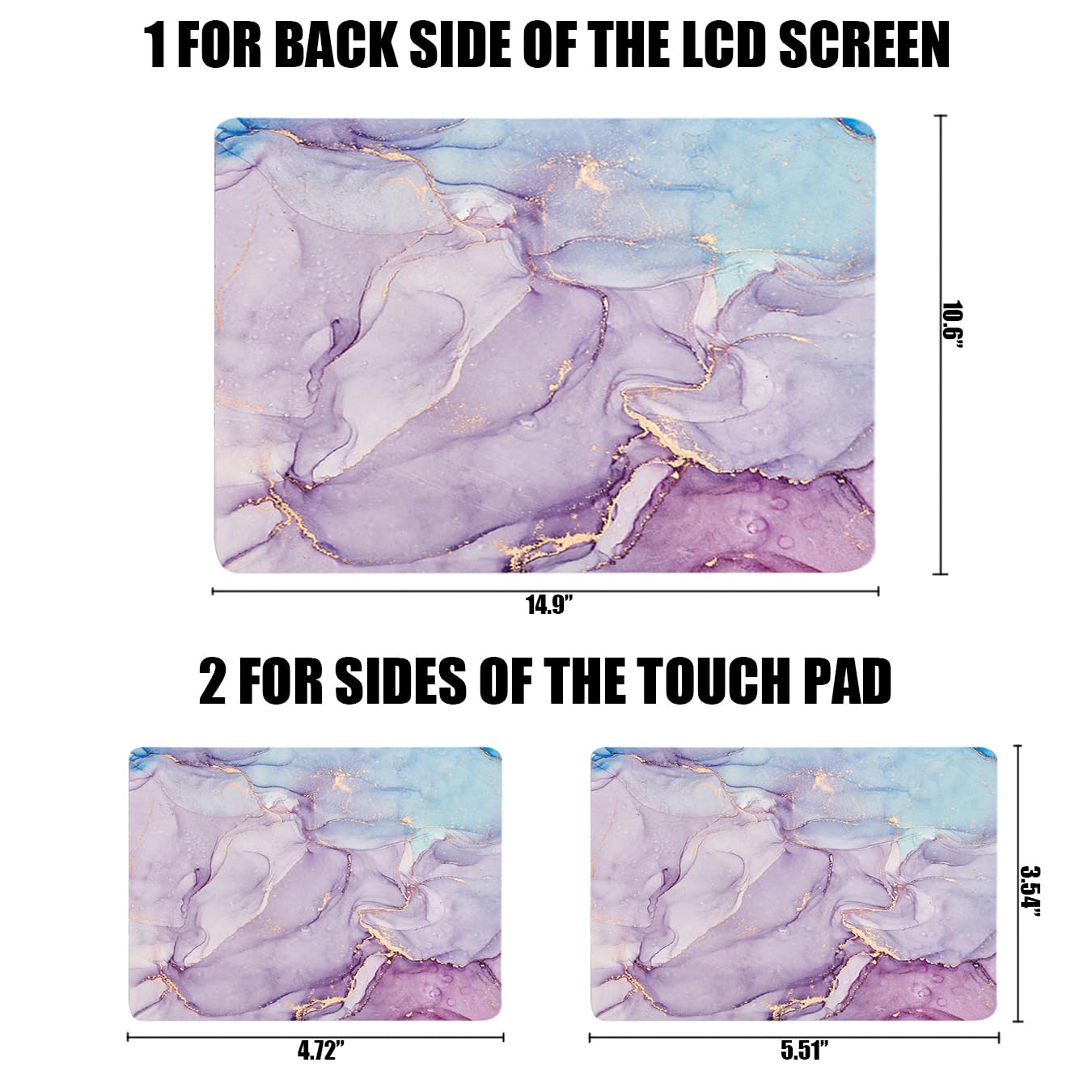 Skin Adesiva Laptop Riusabile - Sticker Protettivo 11-15,6 Pollici | Design Dreamcatcher Net - Foto 12