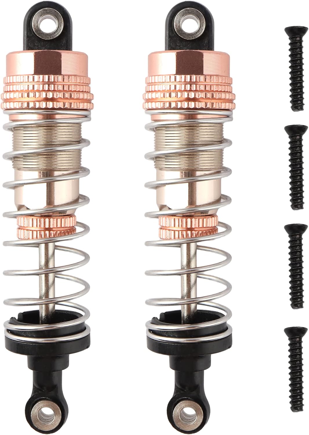 903A RC 90201F Front Aluminum Capped Shocks Spare Parts for 1:12 Bruhless Brushed 901A 903A 905A HM124 12815 RC Car Trucks