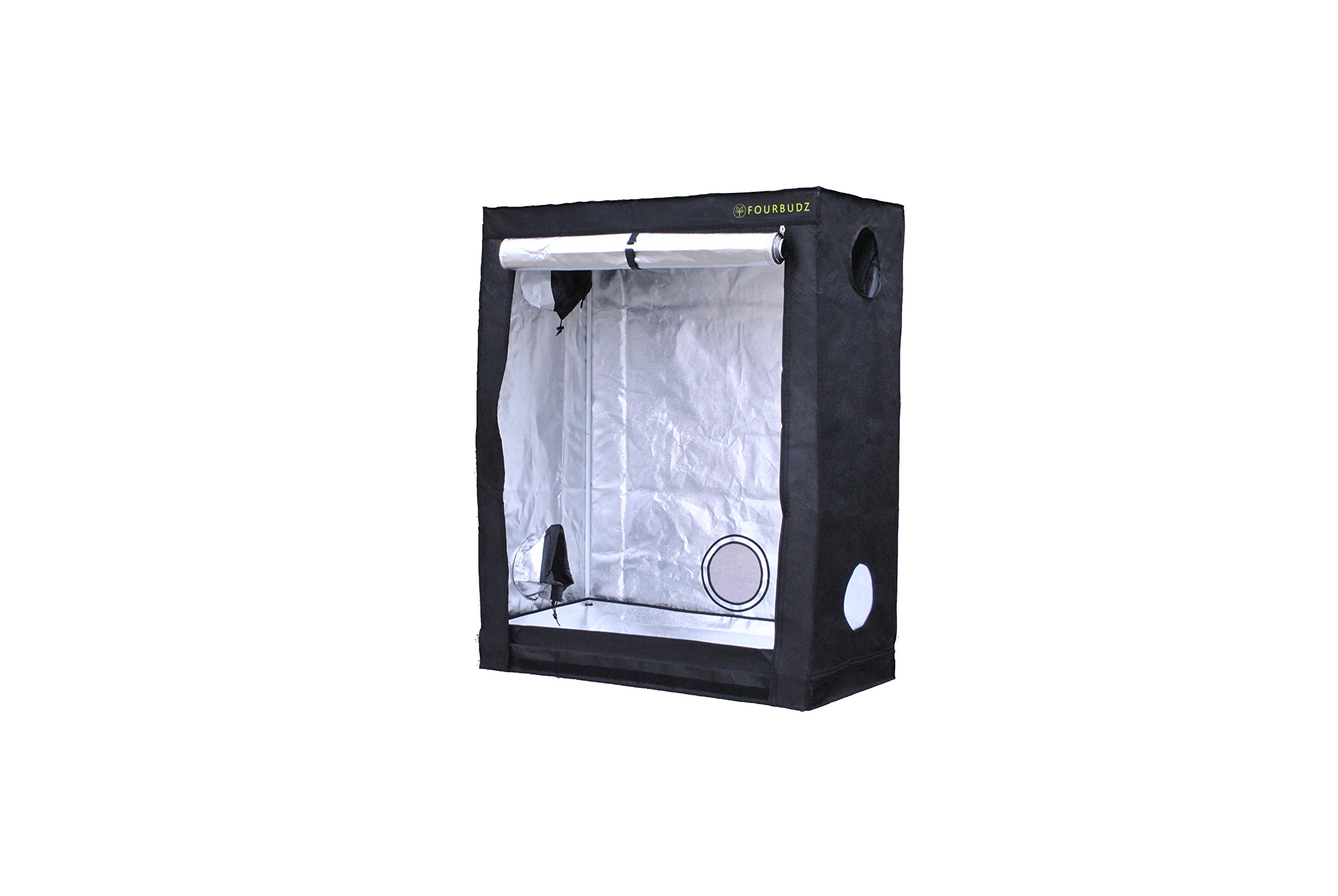 Premium Indoor Grow Tent | Hydroponic Plant Growing | Works with LED Lights | Easy to Assemble (L2'xW3'xH5')