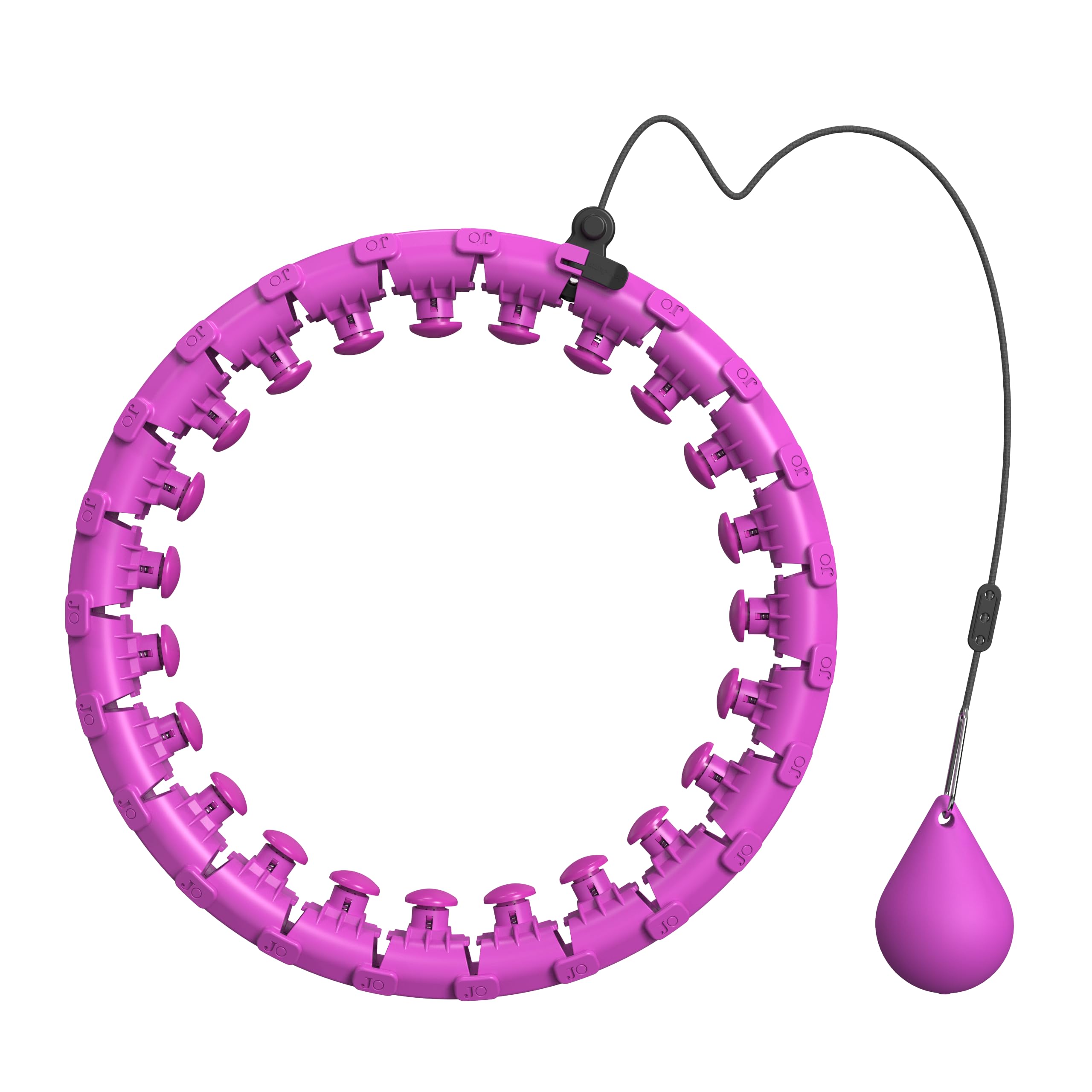 “Lifetime Warranty:We Stand by You Forever!” Importikaah Smart Weighted Fit Hula Hoop for Weight Loss - 24 Detachable Knots - 2-in-1 Abdomen Fitness Massage, Great for Adults and Beginners (Purple) (B0CJ4WY3GK) Amazon Price History, Amazon Price Tracker
