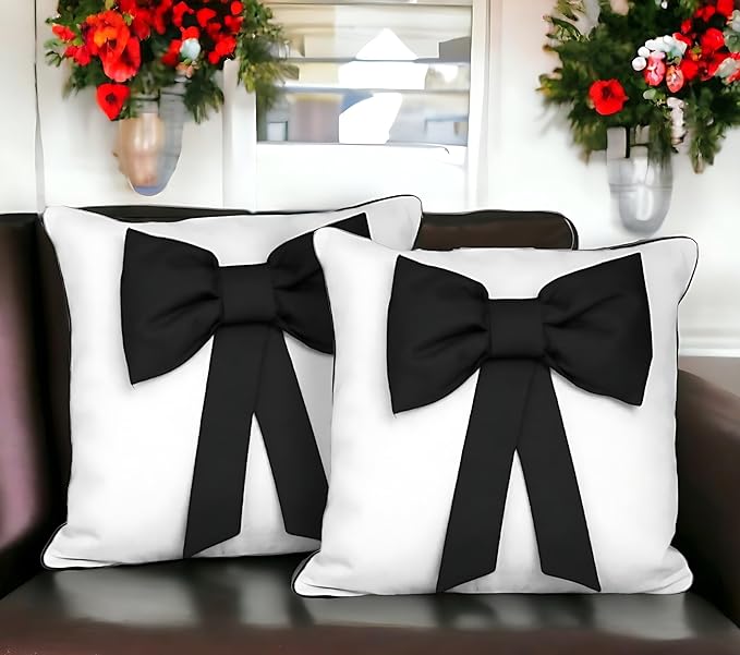 Buy FRILLKART Cushion Covers 16x16 inches Elegant Décor Pillowcases