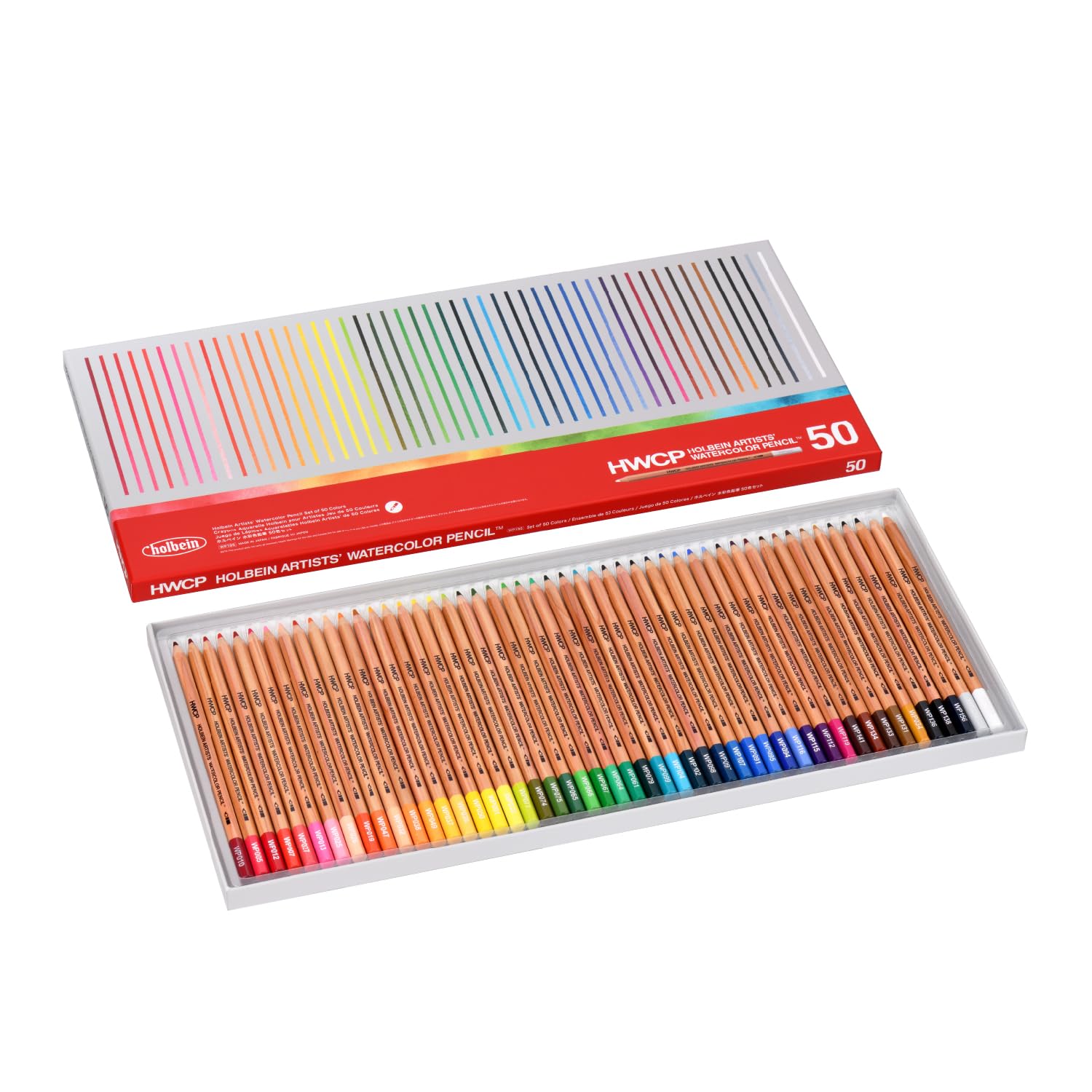 Amazon.com : 【New】 Holbein Artists' Watercolor Pencil 50 Colors