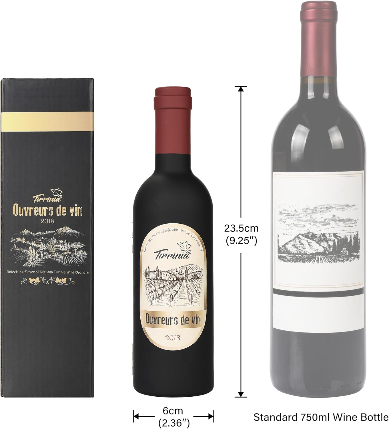 Tirrinia 3PC Wine Opener Set Raffle Prizes image 2