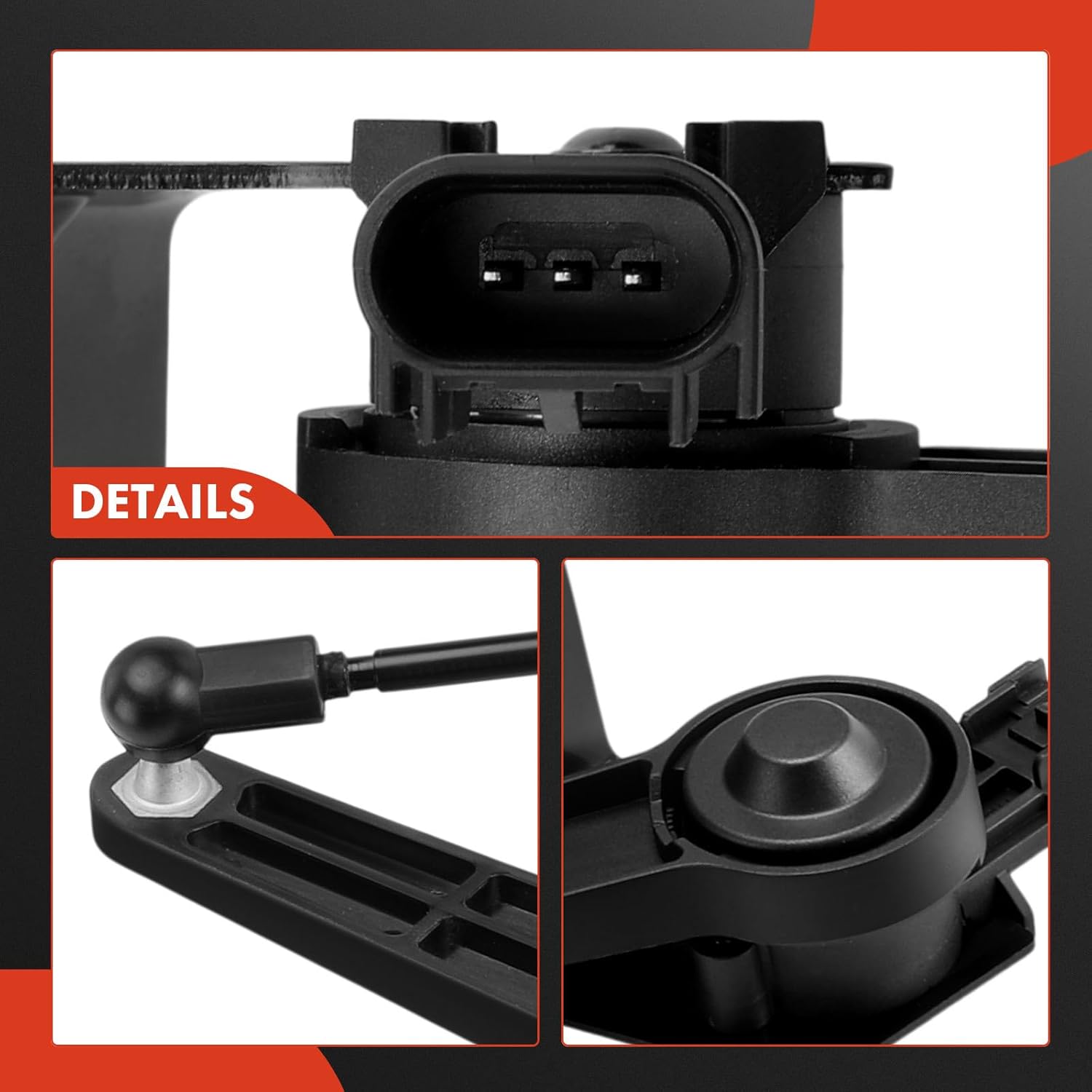 A-Premium Ride Height Level Sensor Compatible with Ram 2500 2014-2025, Rear Right Passenger Side