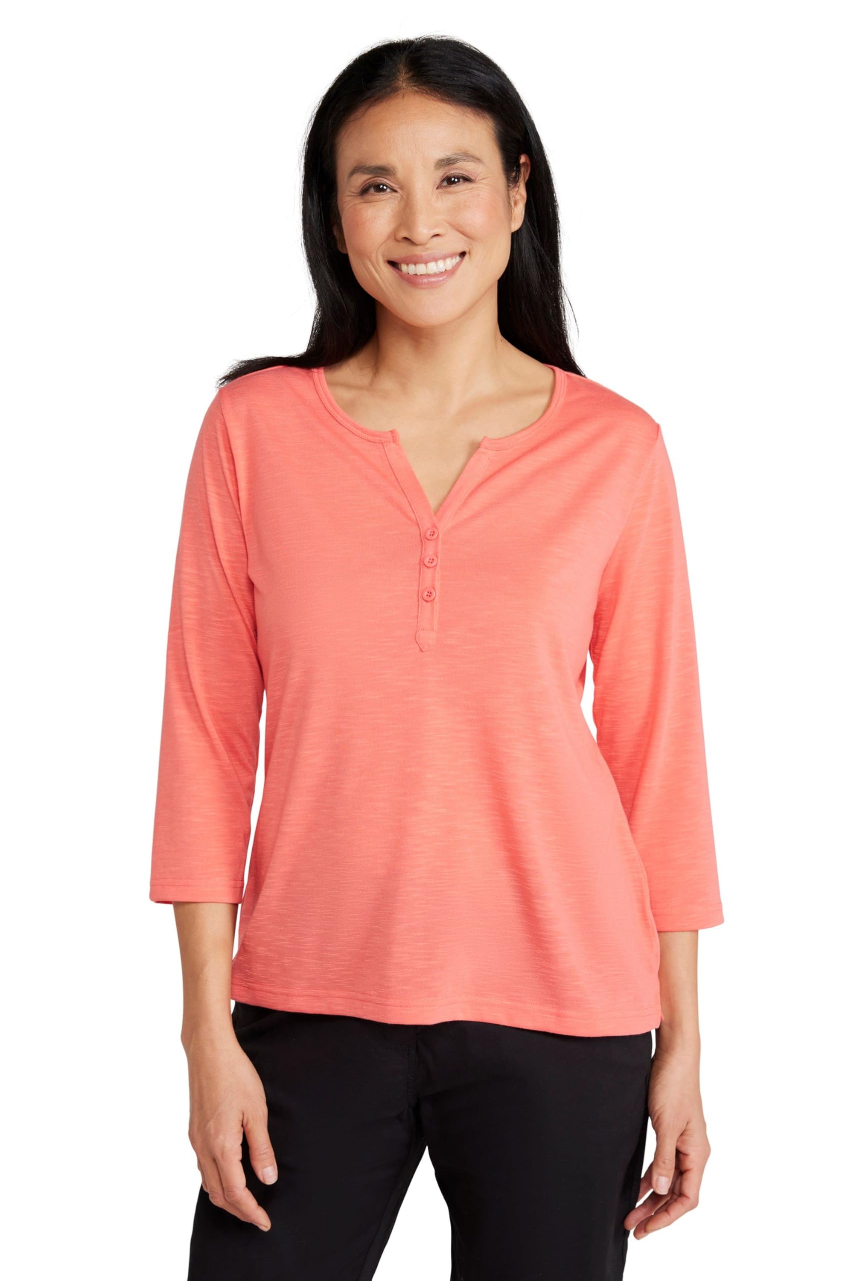 Mountain Warehouse Women's Coral Agra T-Shirt - Lightweight Shirt, Quick Dry, Breathable Tee, Sweat Wicking Tee Shirt - For Spring Summer & Outdoors Size 6