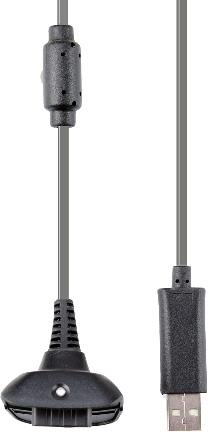 Gam3Gear Play and Charge Cable Cord for XBox 360 Wireless Controller