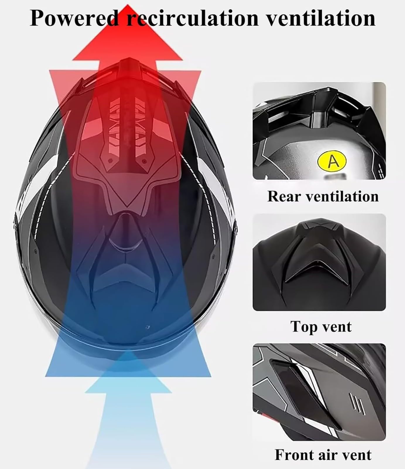 Kask motocyklowy, integralny kask motocyklowy do jazdy ulicznej i szosowej dla dorosłych (mężczyzn i kobiet), kask motorowerowy/cruiser z podwójną wizjerem, dopuszczony ECE 2205.