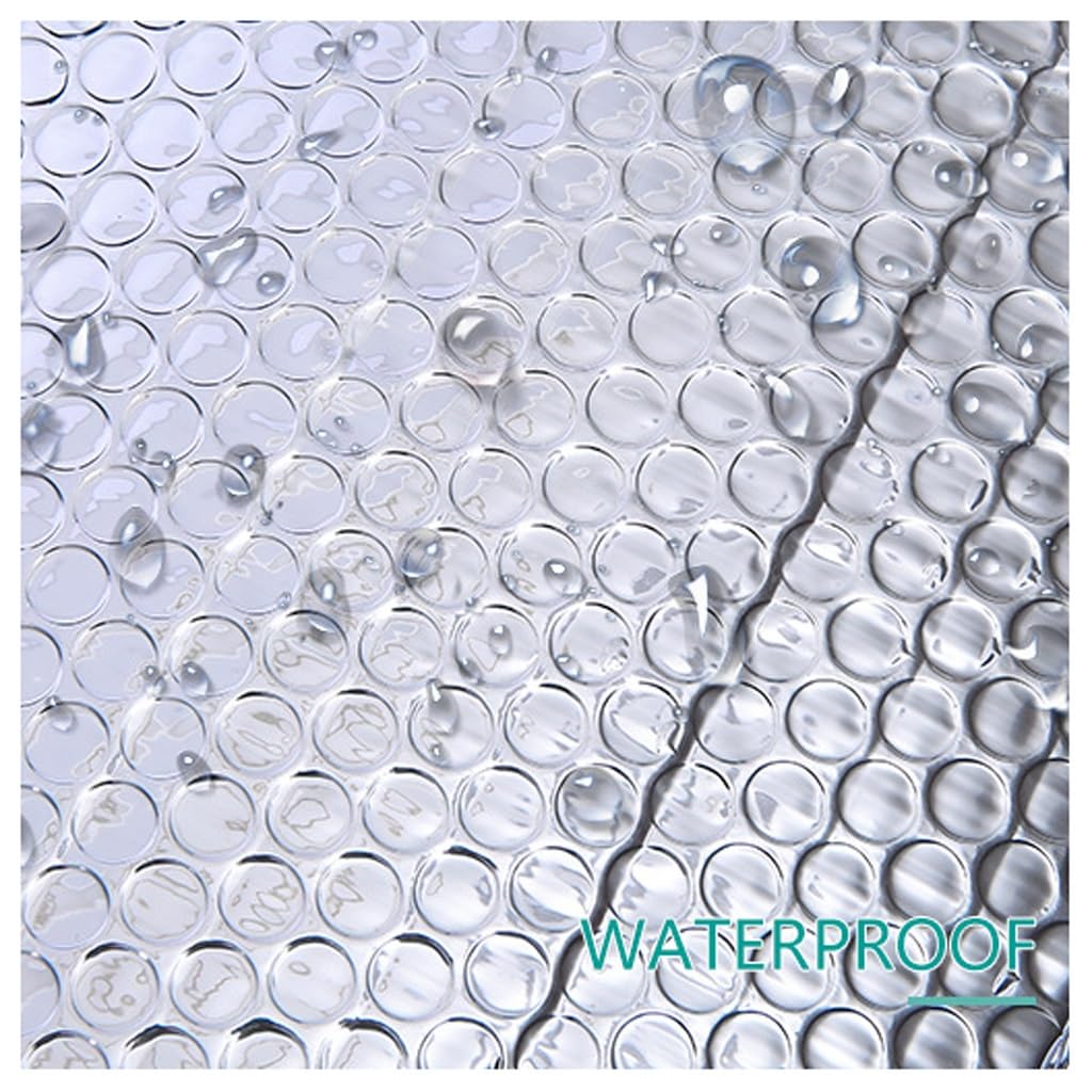 Panele odbijające promieniowanie grzejników, Folia izolacyjna bąbelkowa aluminiowa 1m x (1-10) m, samoprzylepna, do ścian, kamperów, podłóg i dachów(1mx4m)