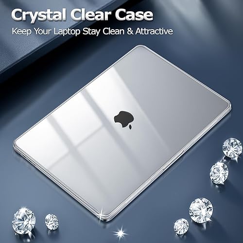 Miniatura 4 de MOSISO - Funda rígida de plástico para proteger la pantalla de MacBook Pro de 13 pulgadas Crystal Clear
