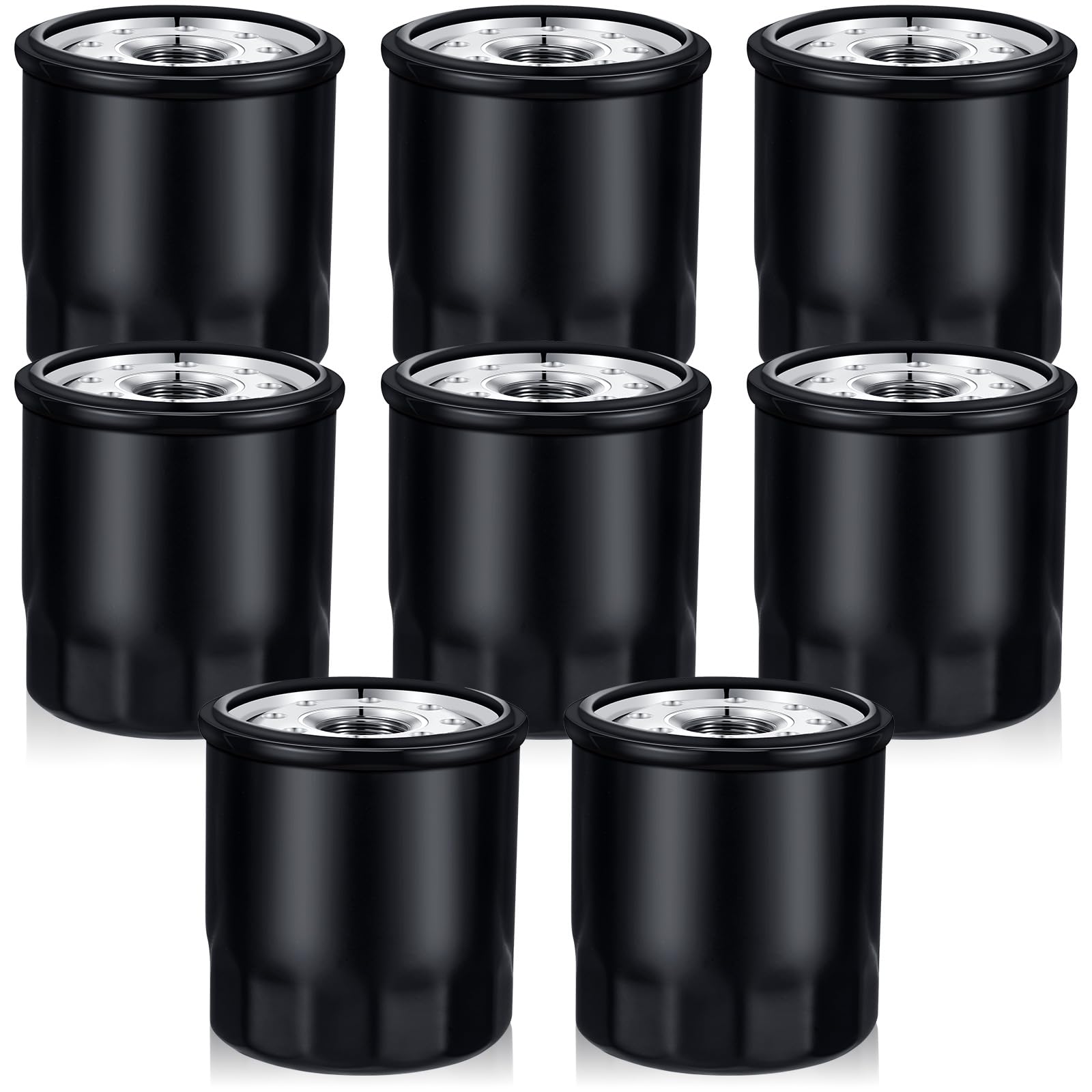 Gisafai 8 Pcs Oil Filters Oil Transmission Filter Compatible with Hydro-gear 52114/21545100, Bad Boy 063-1050-00, Gravely 21545100/600976, Toro 109-3321, Ferris 5101026X1