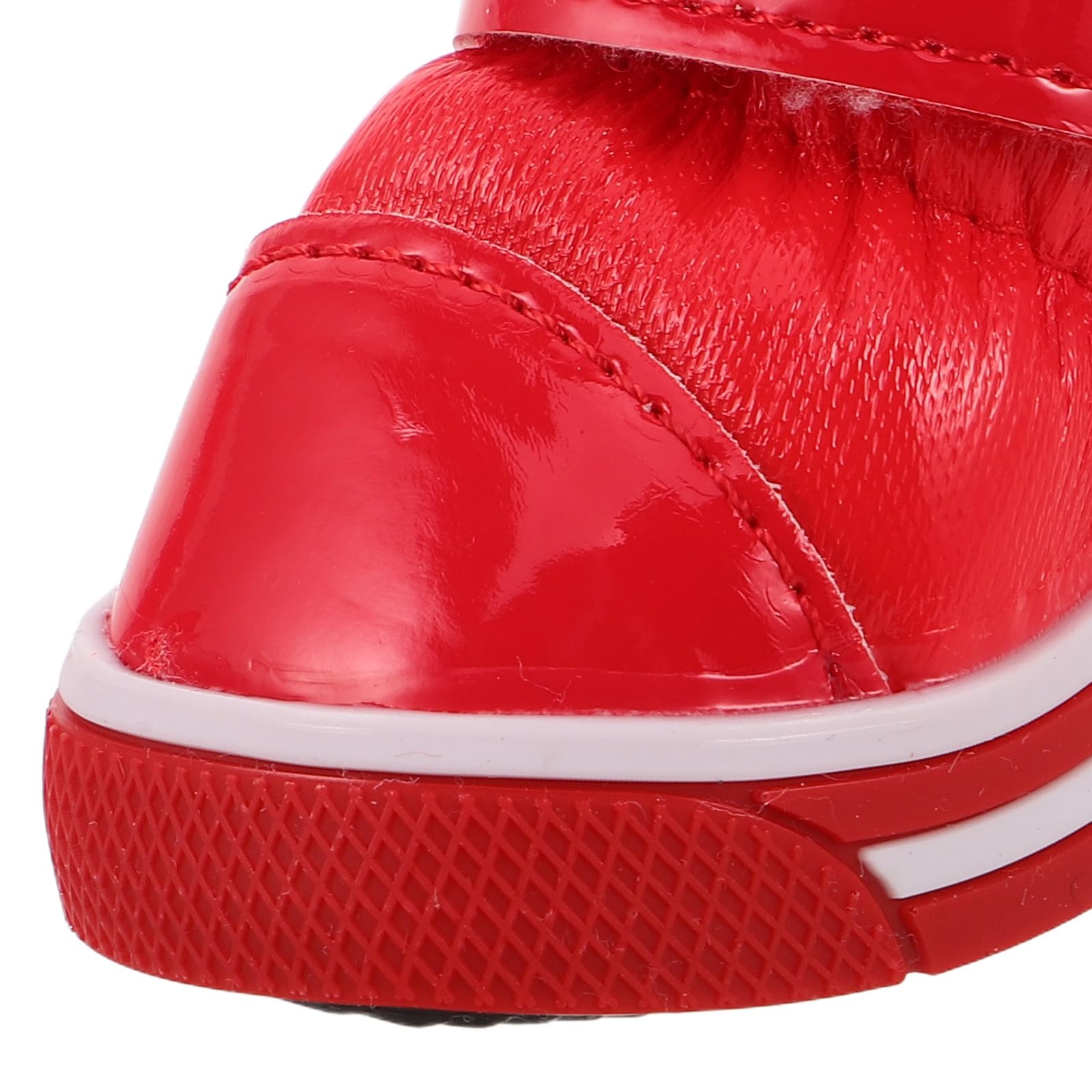 Kisangel 16 Stück Hundeschneeschuhe mit Fleecefutter, Rutschfester Sohle,