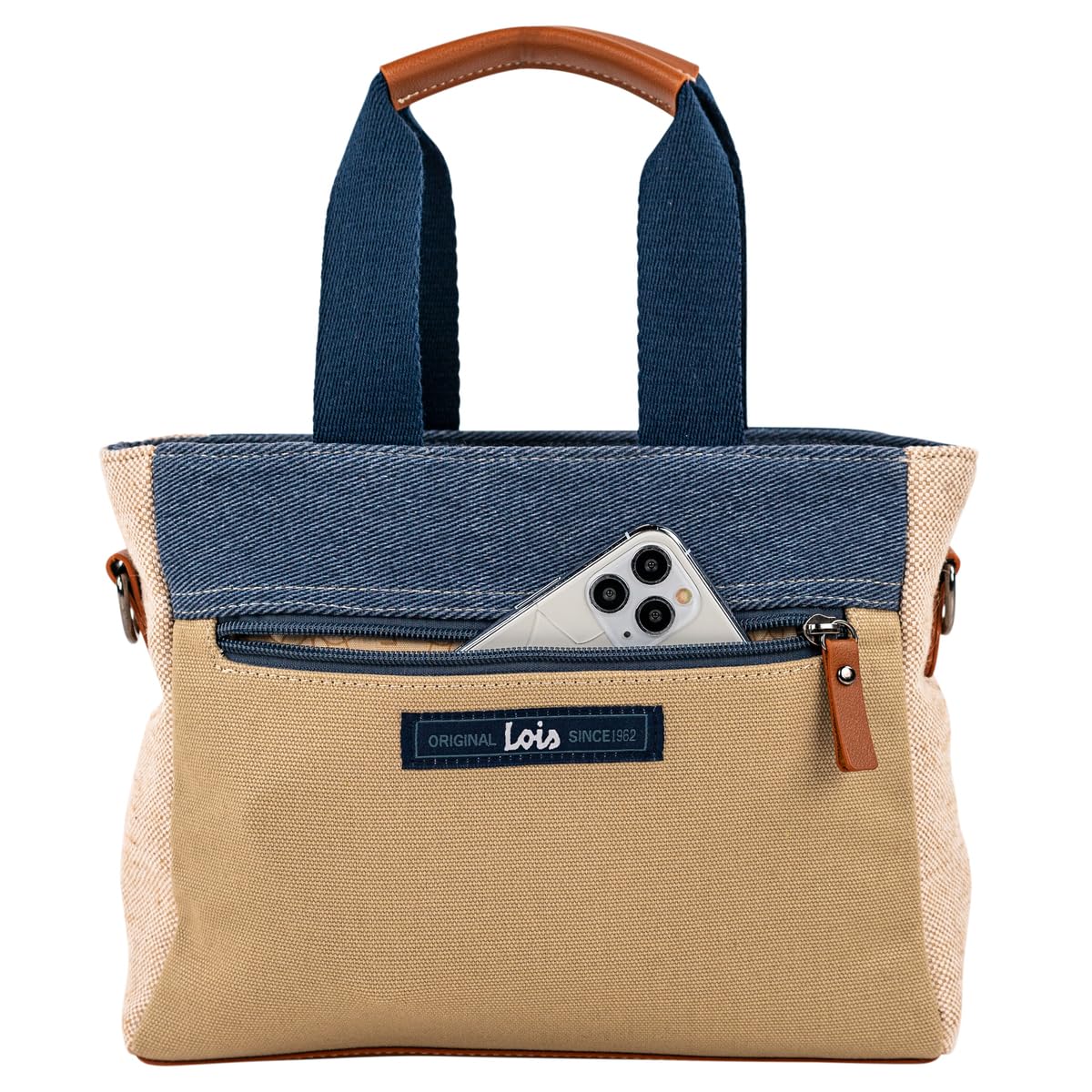 Lois - Borsa A Mano Donna elegante e versatile Borsa Donna spaziosa Borsa Elegante Donna design raffinato per lavoro e tempo libero firmata