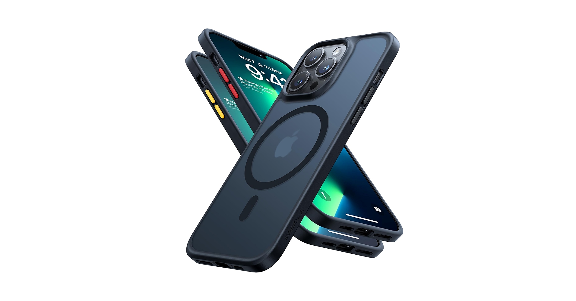 【美品】iPhone 13 Pro 専用TORRAS MagSafeケース付き Amazon.com: TORRAS Stronger Magnetic for iPhone 13 Pro Case