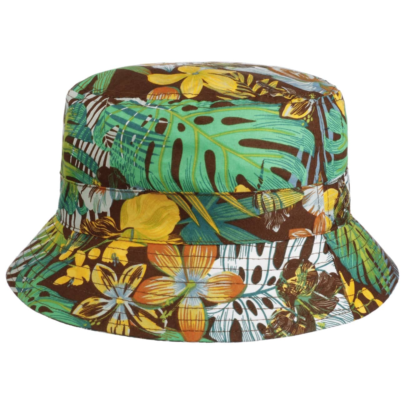 LIPODO Sombrero de Tela Tascott Flowers Bucket Mujer - Playa Pescador algodón Primavera/Verano