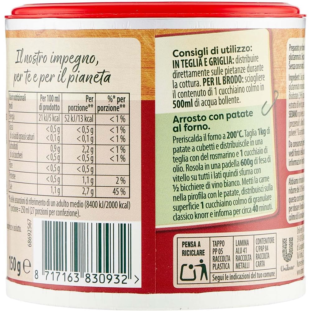 Brodo Granulare Knorr Classico 6 x 150 gr