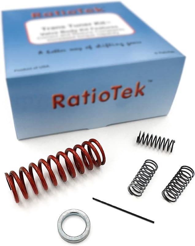 Kit de mola do regulador de pressão e válvulas de mudança Allison 1000 RatioTek PRK-X – C, D e E