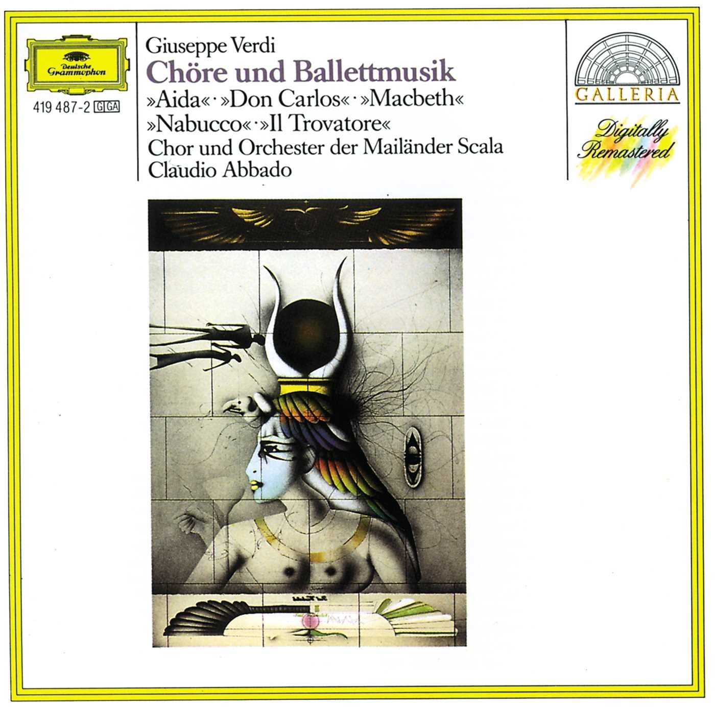 Opera Choruses & Ballet Music [Audio CD] Verdi, Giuseppe; VERDI, GIUSEPPE and Claudio Abbado