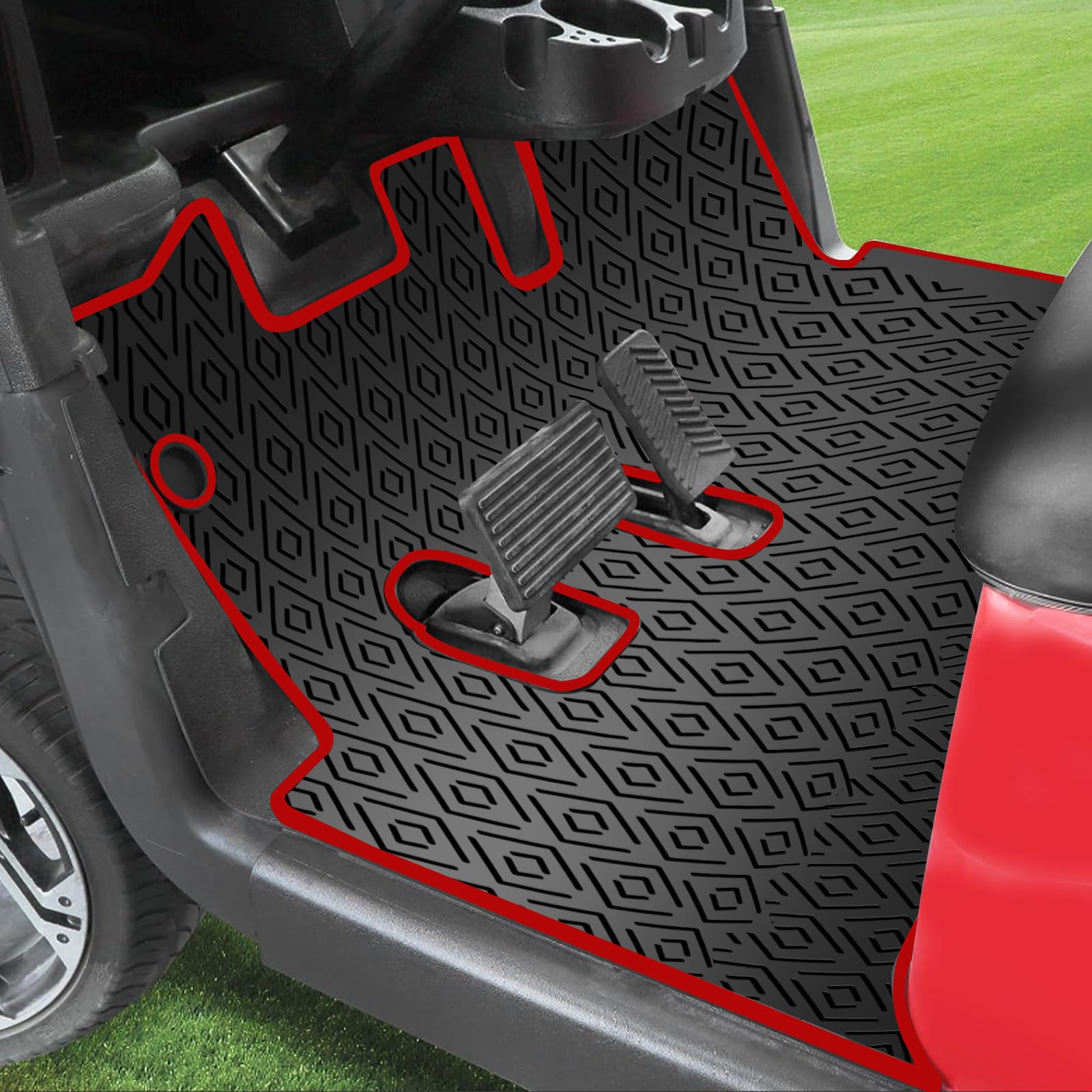 EZGO RXV Golf Cart Mat, Full Coverage Golf Cart Floor