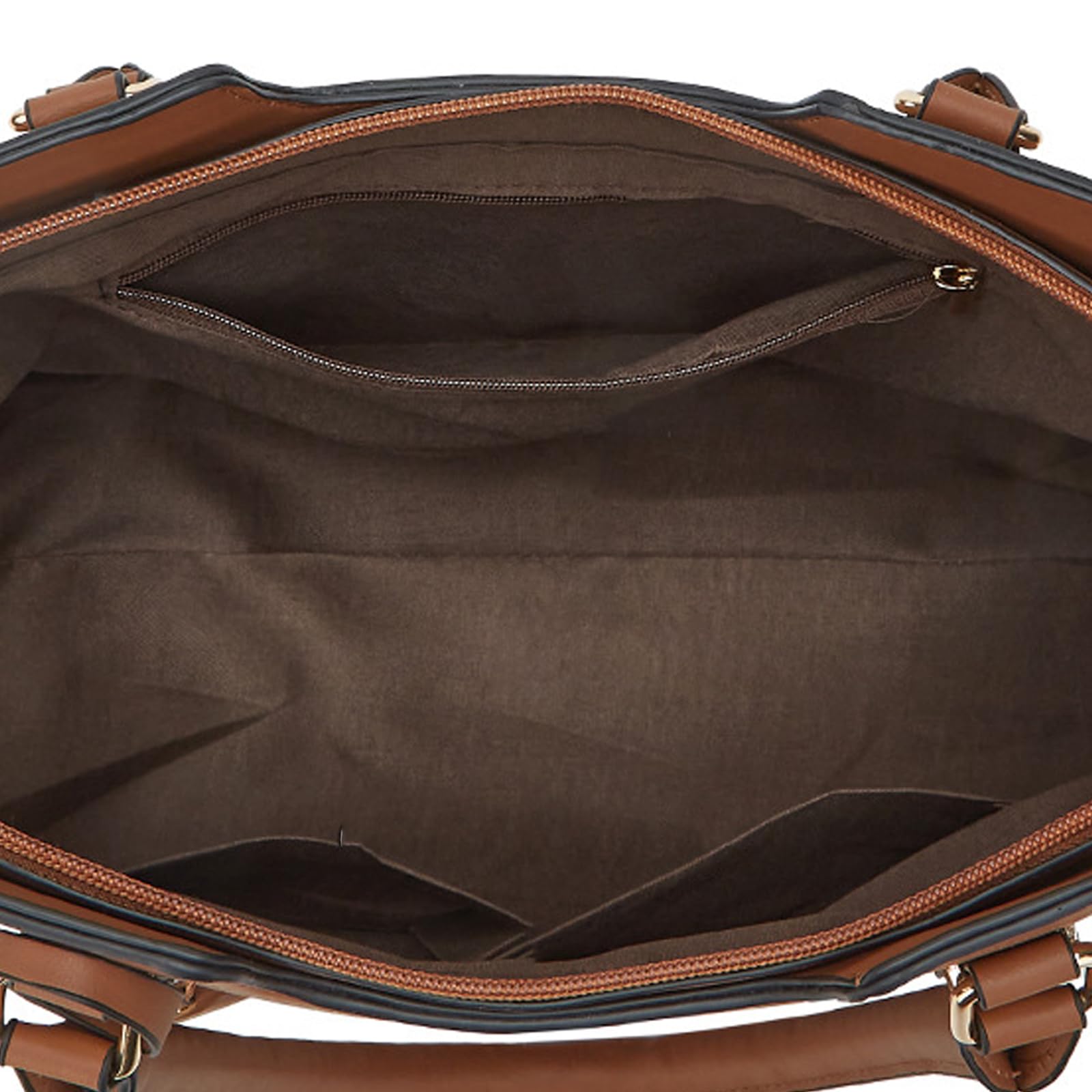 Elegante conjunto de 3 bolsos de mano para mujer de piel sintética, bandolera, cartera y bandolera, gran capacidad, bolso de oficina de piel sintética