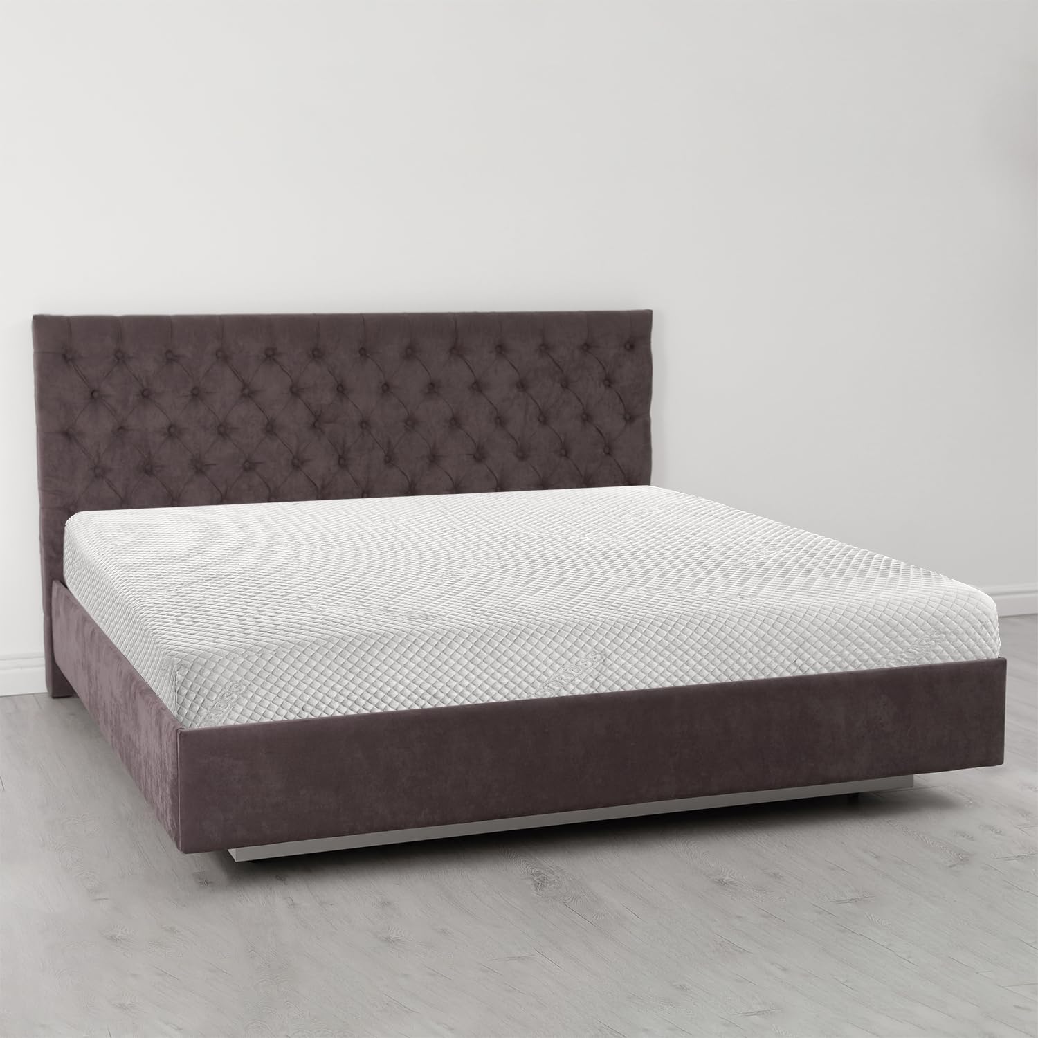 Banzaii Coprimaterasso Matrimoniale Imbottito Antistress Massaggiante,170/180 cm x 190/200 cm, Made in Italy
