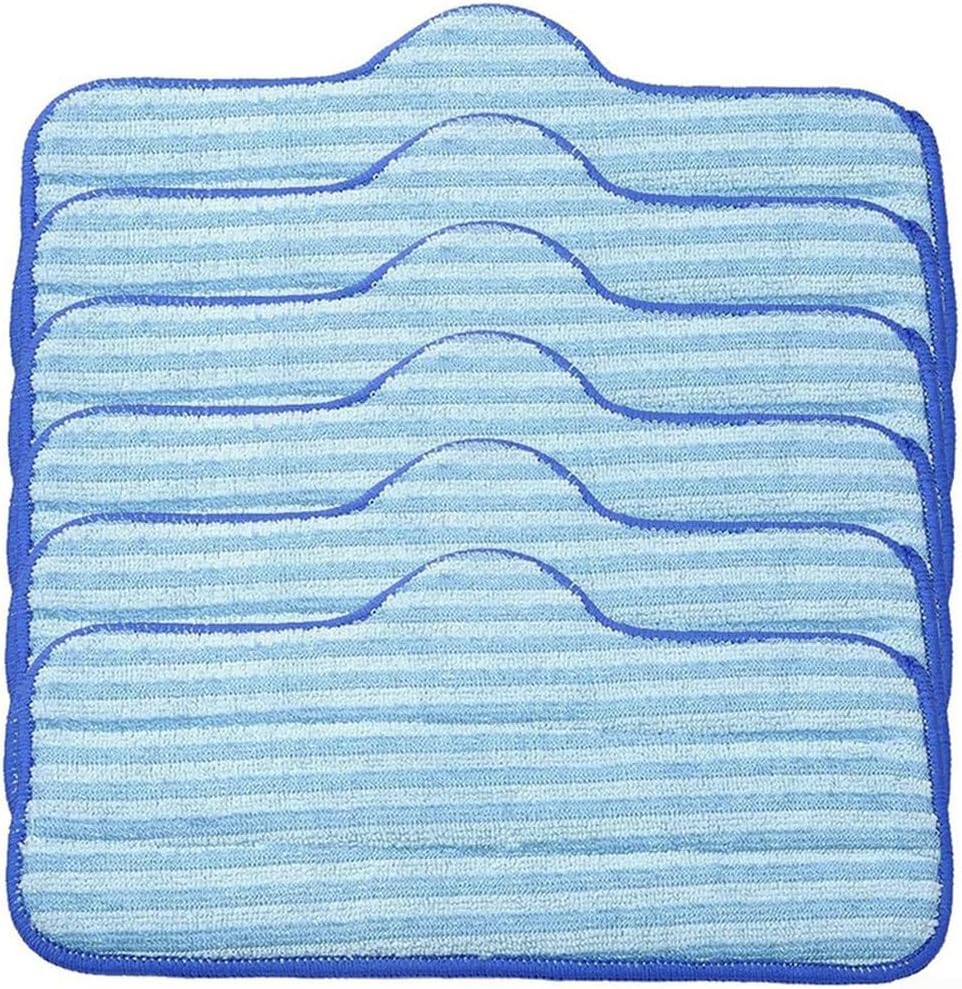 Microfiber Mop Cloths for Steam Cleaner, Washable Replacement Microfiber Mop Pads, 6/10 Pack Replacement Accessories(10)