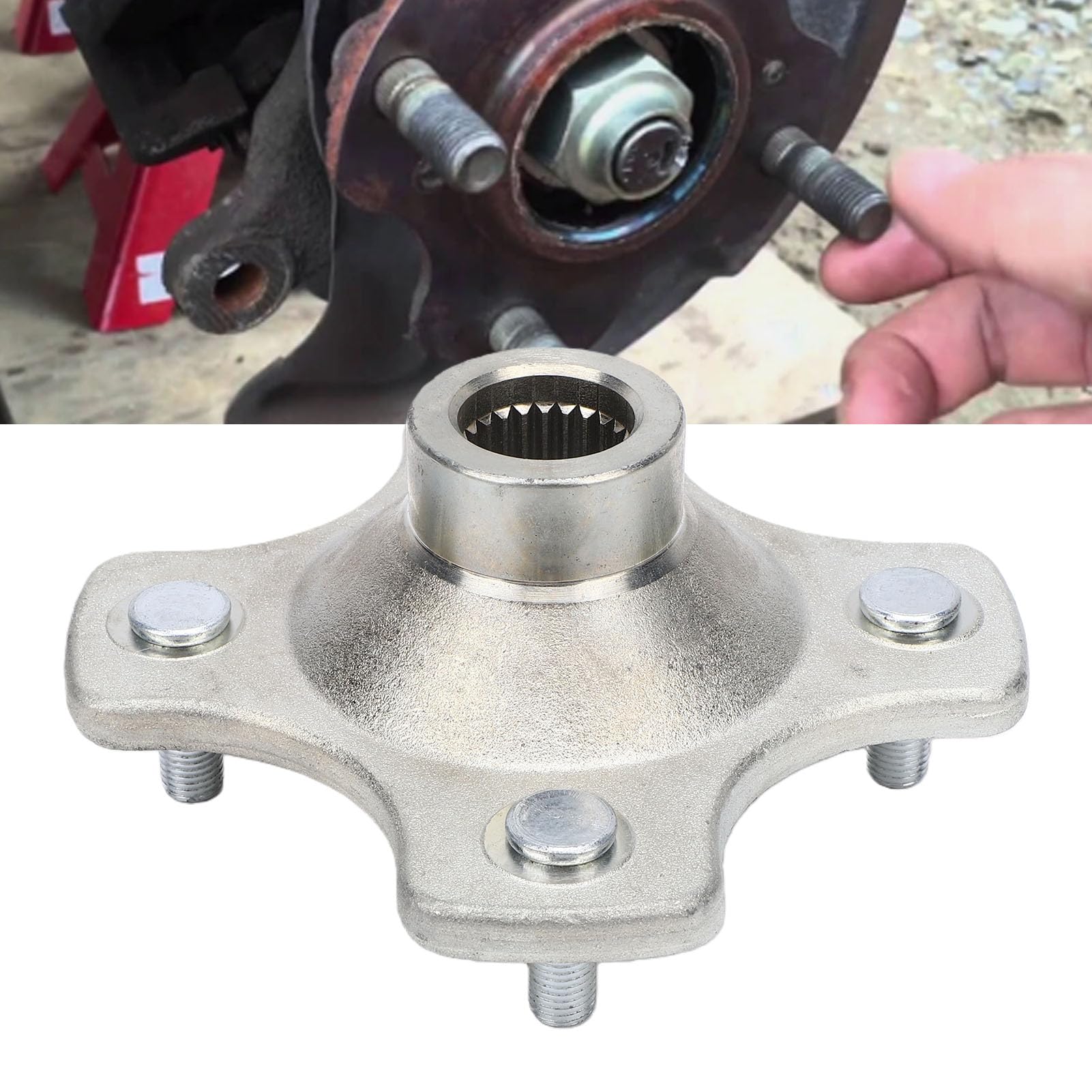 Moyeu de roue arrière Rancher 420 pour quad TRX420FE FM TE - 8