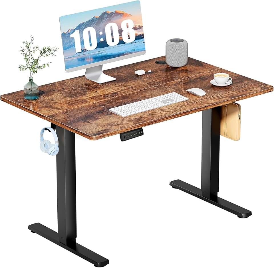 DUMOS 40 Inch Electric Standing Desk Height Adjustable