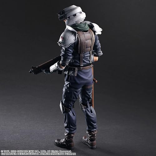 Square Enix Final Fantasy VII Remake -Shinra Security Officer - Play Arts Kai Fig. - 8