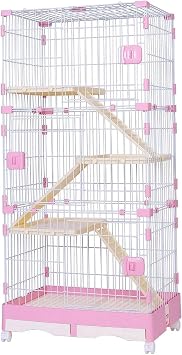 Cat Cage, Pet Crate Indoor Pet Enclosure Apartment Cat EnclosureBlue