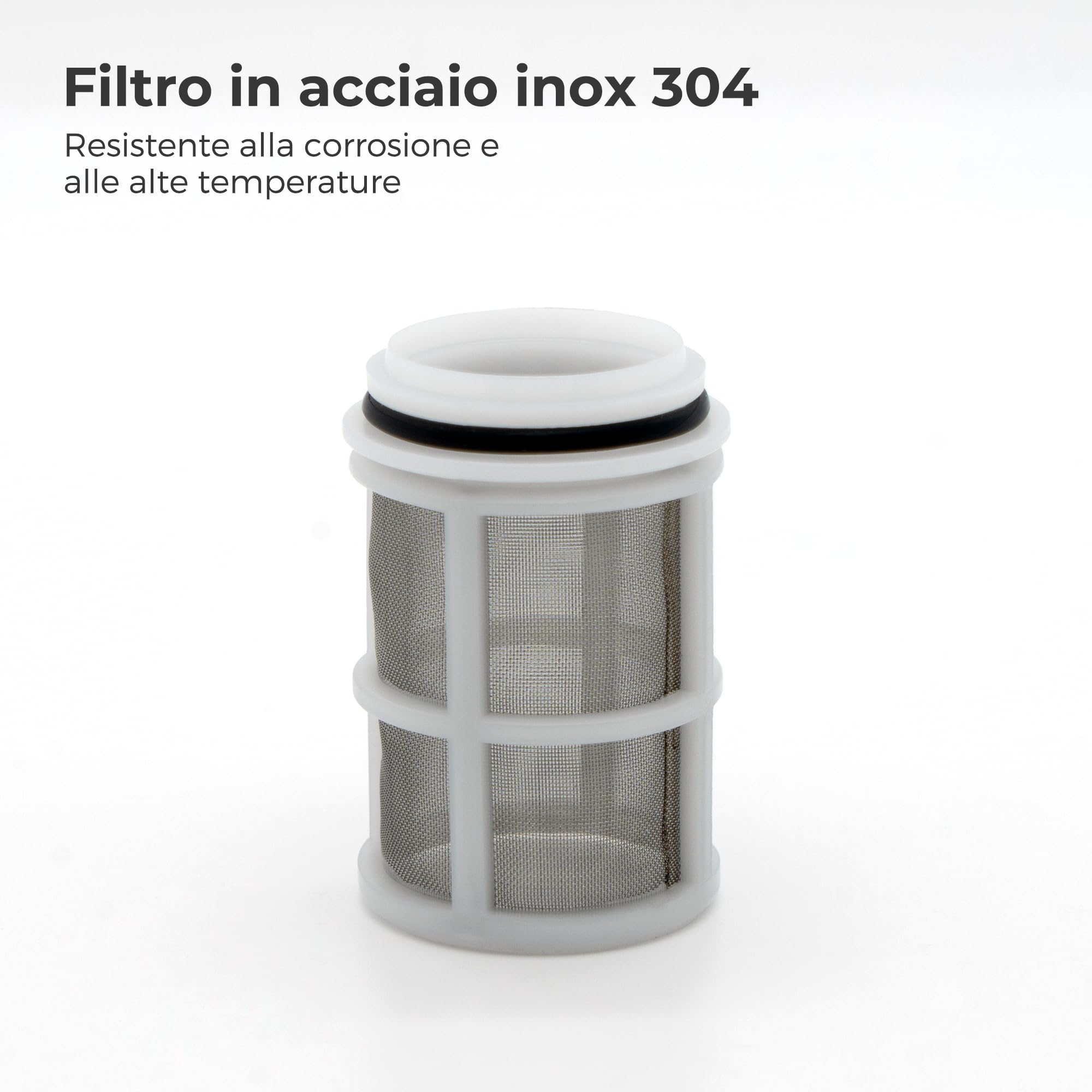 Vancoco Riduttore di Pressione Acqua con Filtro, Valvola di Riduzione della Pressione dell'Acqua 1/2 Pollici DN15 in Ottone con Manometro