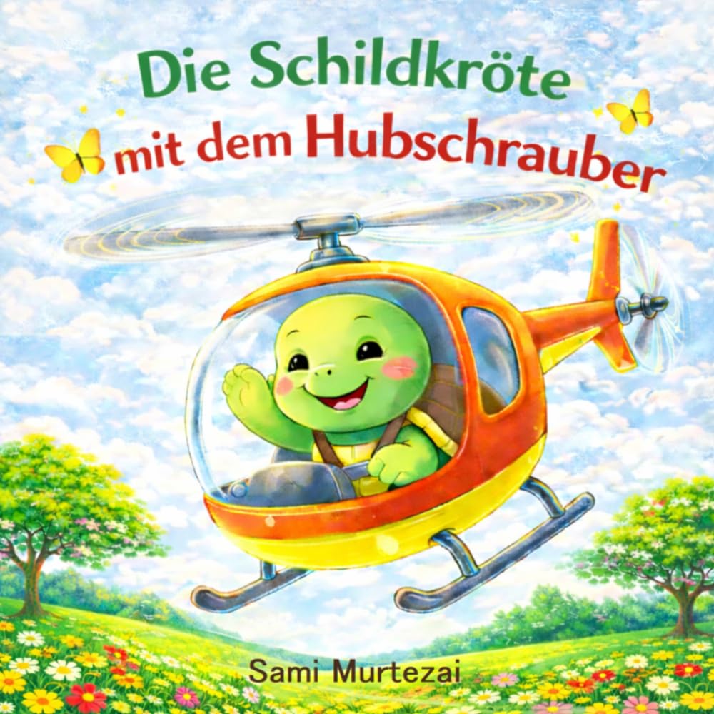 Die Schildkröte mit dem Hubschrauber (Kleiner Wald – Moralische Geschichten mit niedlichen Tieren)