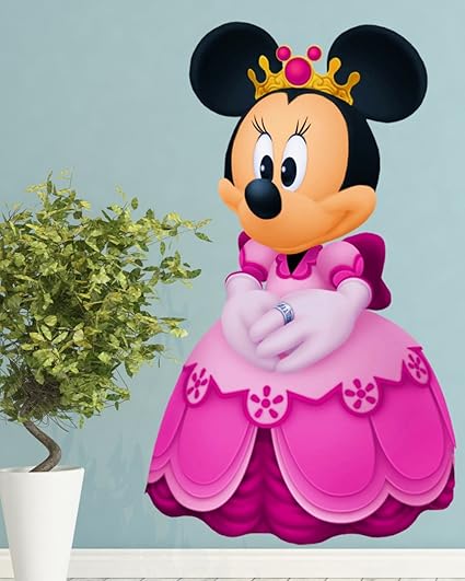 MADHUBAN DECOR PVC Vinyl Self Adhesive Removable Cartoon Wall Decal Sticker for Kids Room ( Multicolour , 60X100 cm )