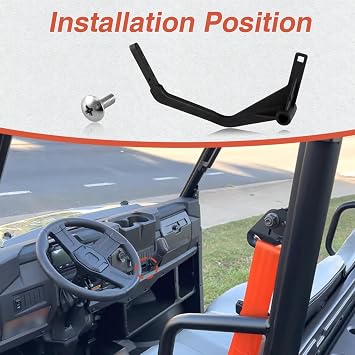 Upgrade Stainless Steel Cast Gear Shift Shifter Lever Compatible with Polaris Ranger 1000 2018-2025 Polaris Pro XD 2019-2025 Replace # 5634266-458 5633821-458 5639439-458 (Matte Black)