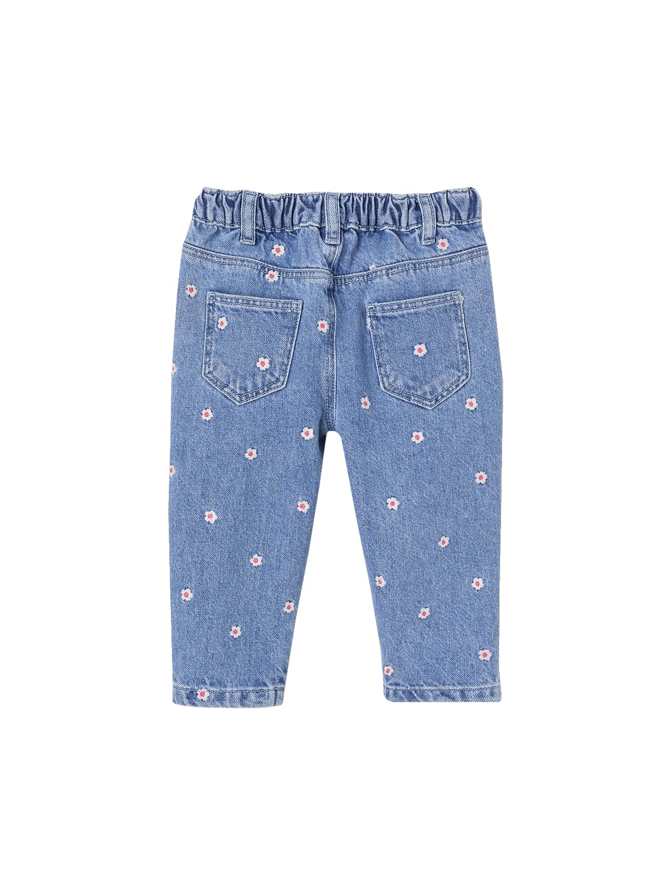 Vertbaudet Baby Mom-Jeans mit Stickerei