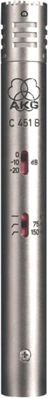 AKG C 451 B Reference Small-Diaphragm Condenser Microphone,Nickel,C451B