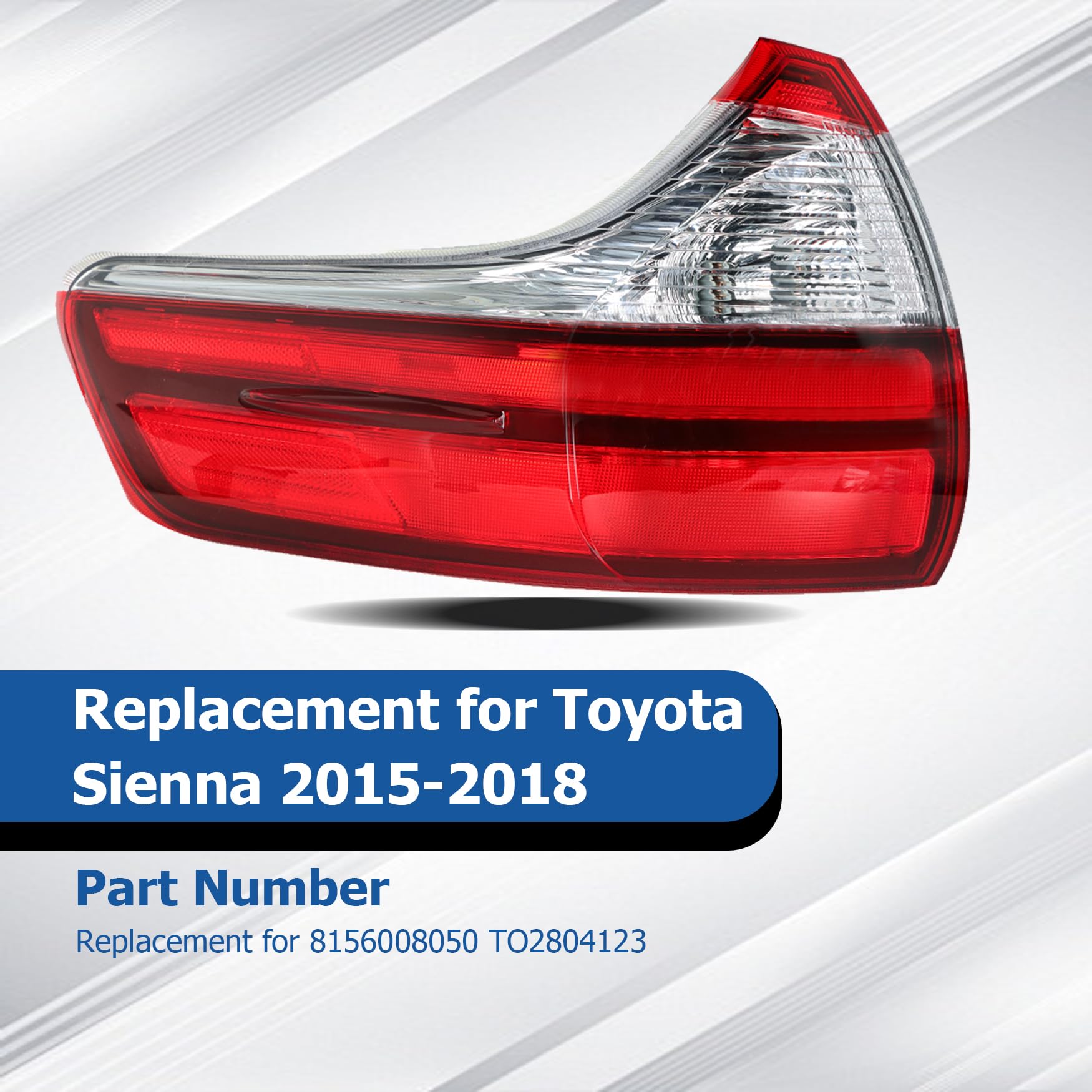 Amazon.com: WFLNHB Left Side Outer Tail Light Assembly Replacement