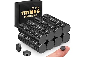 Nazzo Magnets: 80-Piece Neodymium Disc Magnets for Maximum Strength and Versatility