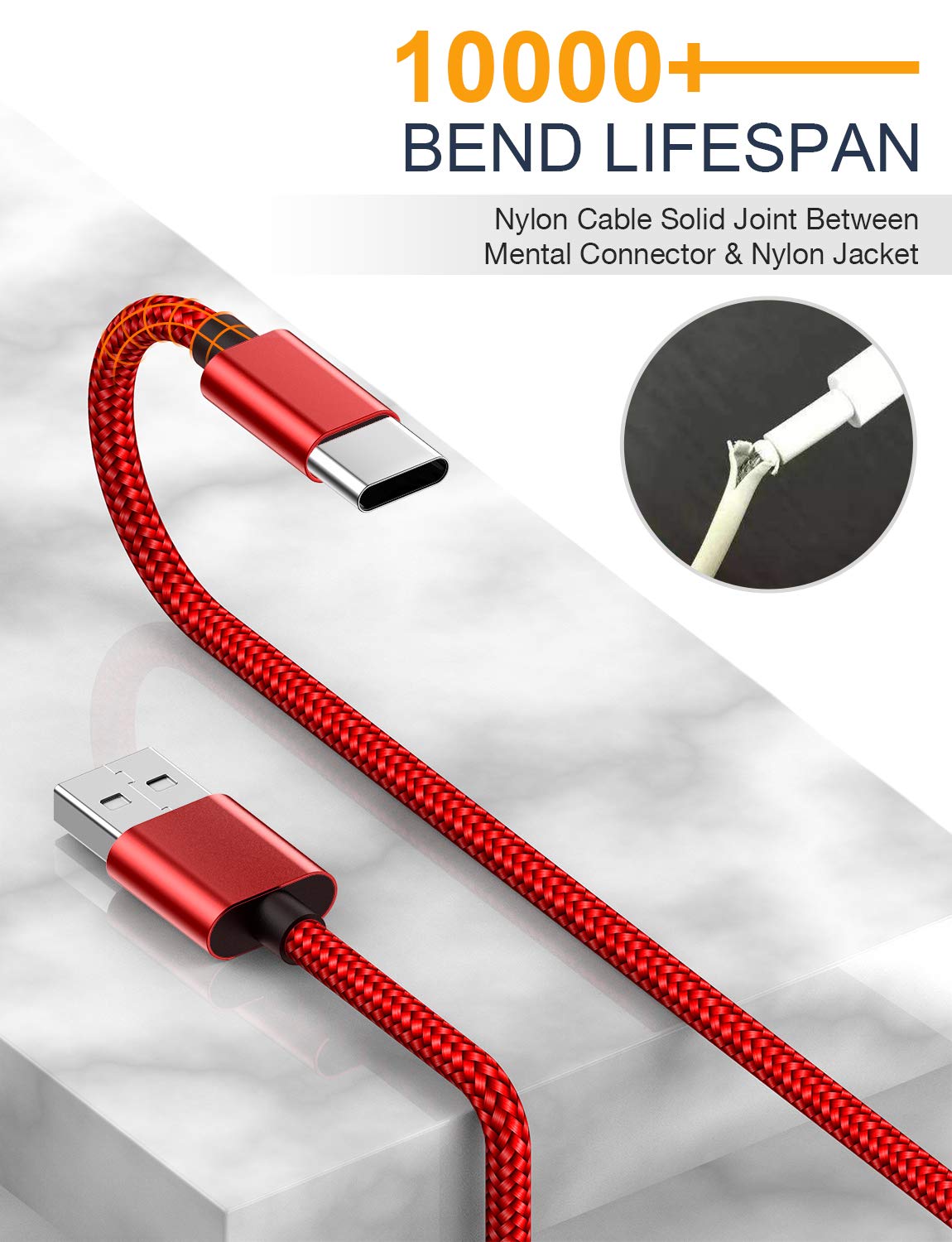 OULUOQI USB Type C Cable