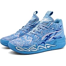 Womens High Top Lace Up Fashion Basketball Shoes Soft Lightweight Non-Slip Round Toe Running Tennis Volleyball Sneakers Classic Sports Athletic Training Shoes