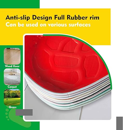 Miniatura 3 de Piedras para niños, 812 piezas de piedras de equilibrio antideslizantes duraderas para interiores y exteriores, juguetes para niños pequeños