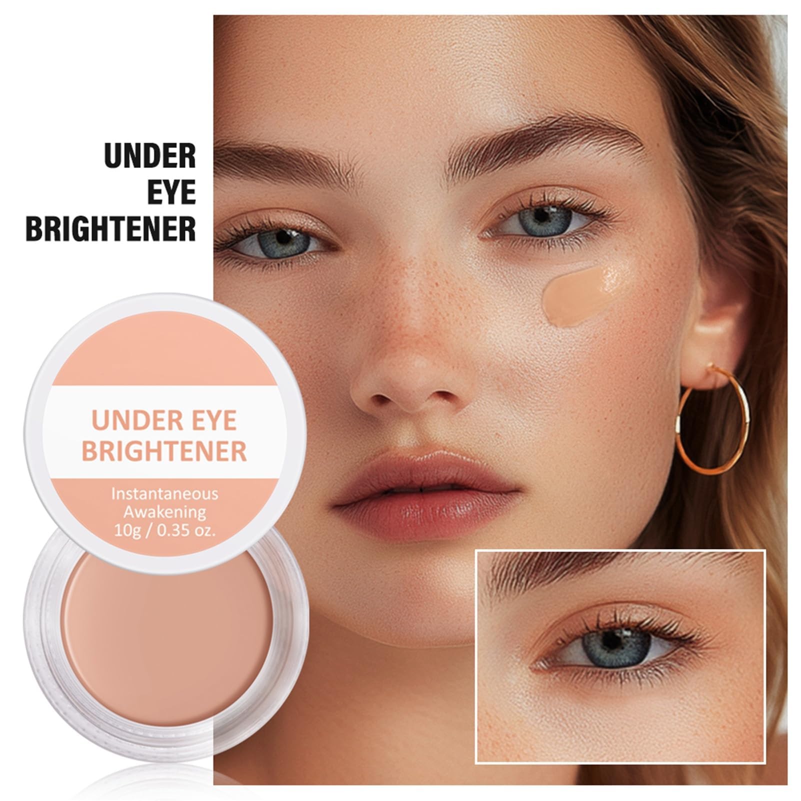 Under Eye Brightener, Concealers & Correctors, Full Coverage, Long-Lasting Colour Corrector for Dark Circles and Spots - Image 2