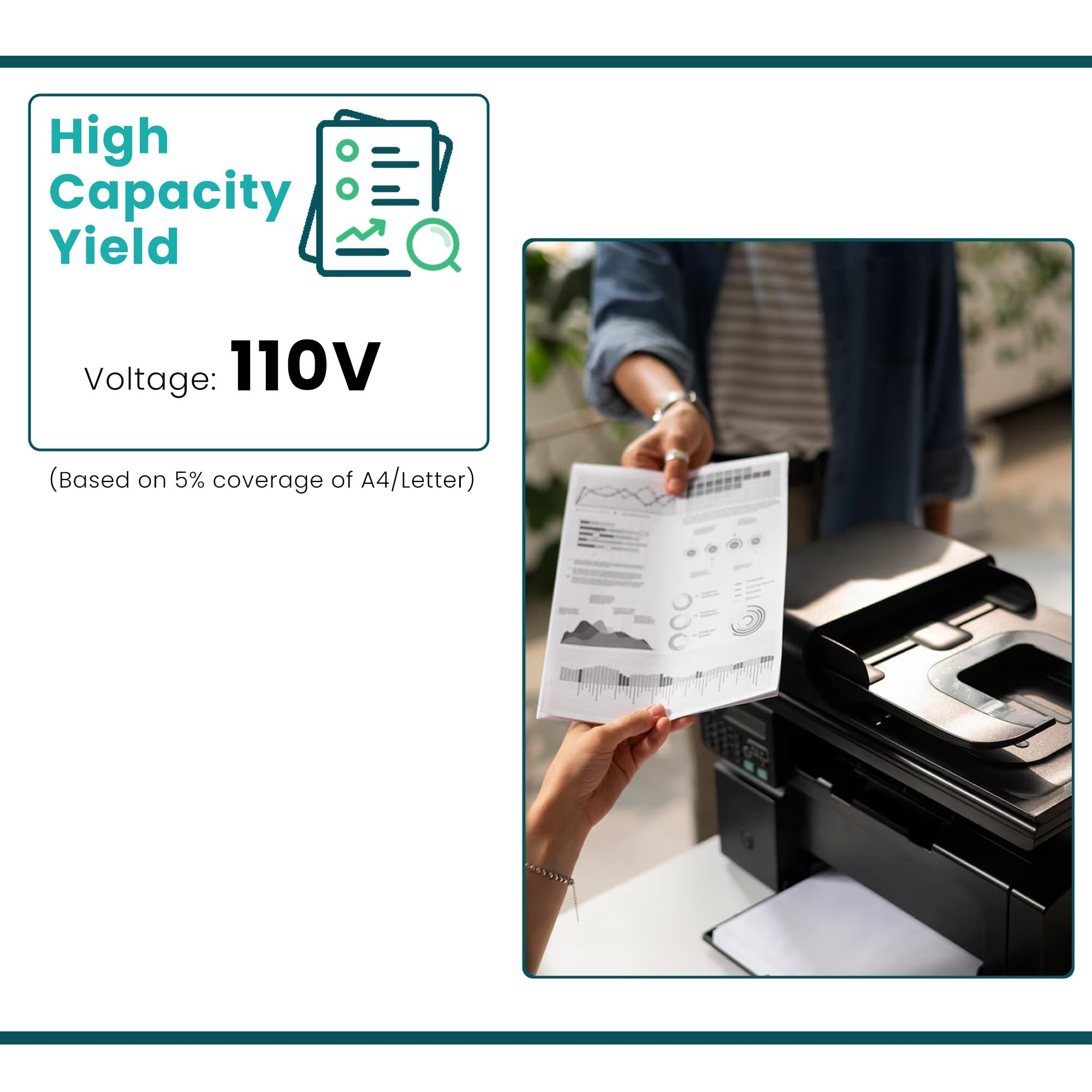 RM2-6418 RM2-6460 Fuser Unit RM2-6418-000CN RM2-6460-000CN Replacement for HP RM2-6418 Fuser for M455dn M452dn M452dw M452nw M454dn M454dw M377dw M477fdn M477fdw M479fdn M479fdw Printer, 1-Pack (110V)