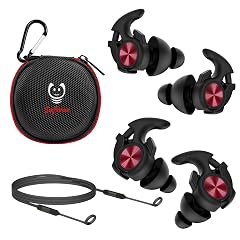Motorcycle Ear Plugs with Lanyard Wind Noise Reduction Keep Comms Clear Comfy Under Helmet 27dB Reusable Earplugs for